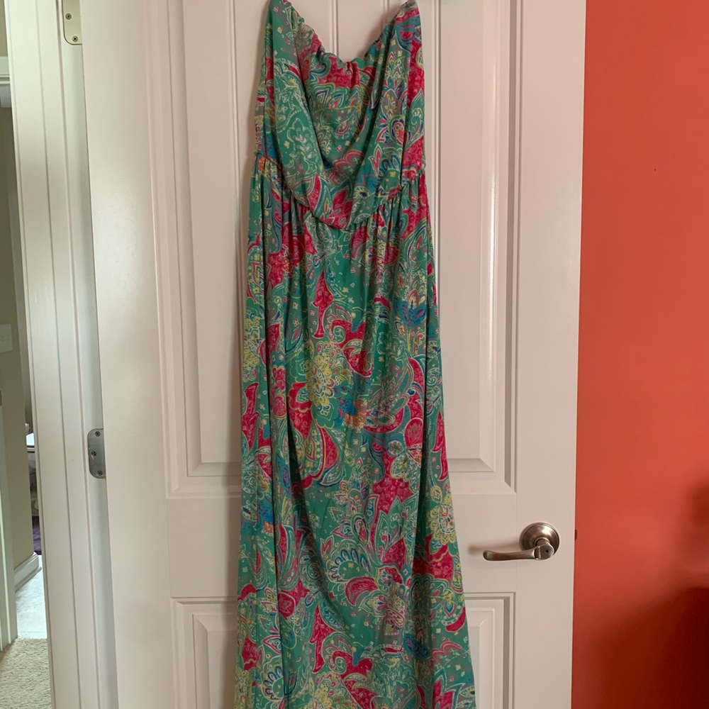 Strapless Maxi Dress